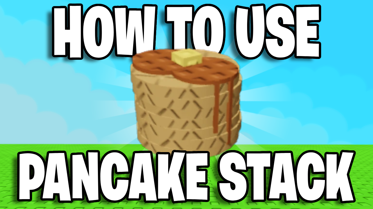 The Pancake Stack cosmetic in Grow a Garden Roblox